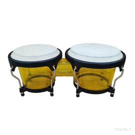 Tambour à main africain Percussion Bongos Drum Set pour cadeaux