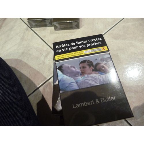 Paquet Vide Cigarette Lambert