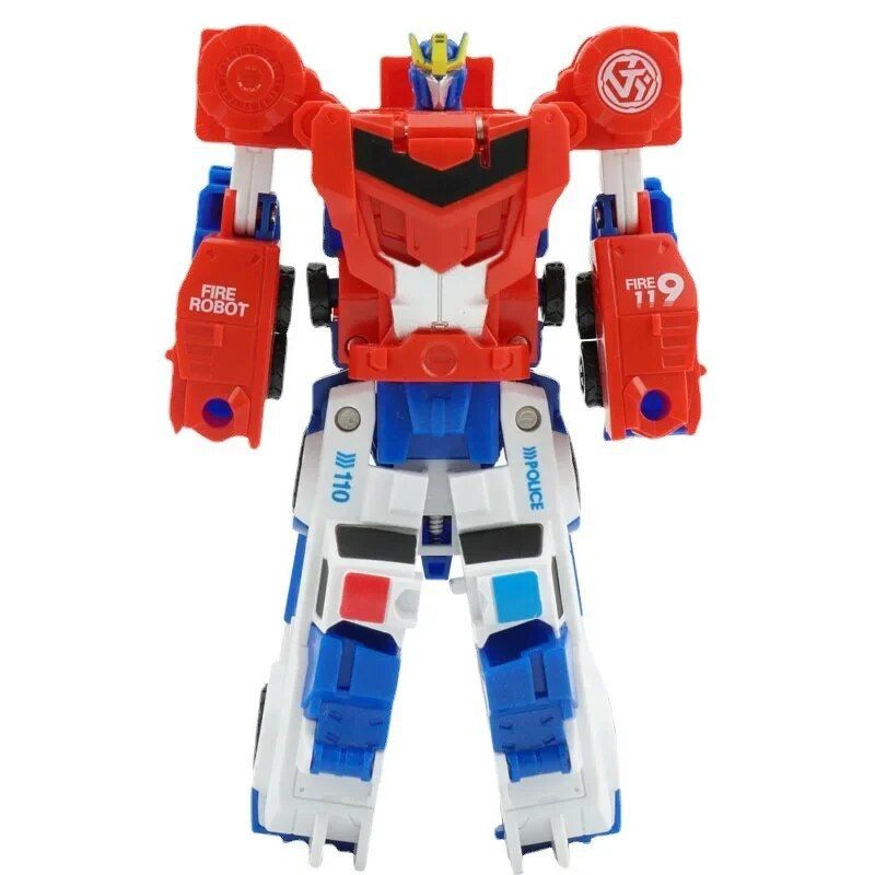 2 En 1 - 2 En 1 Cool Magnetic Robot Transformation De Voitur...