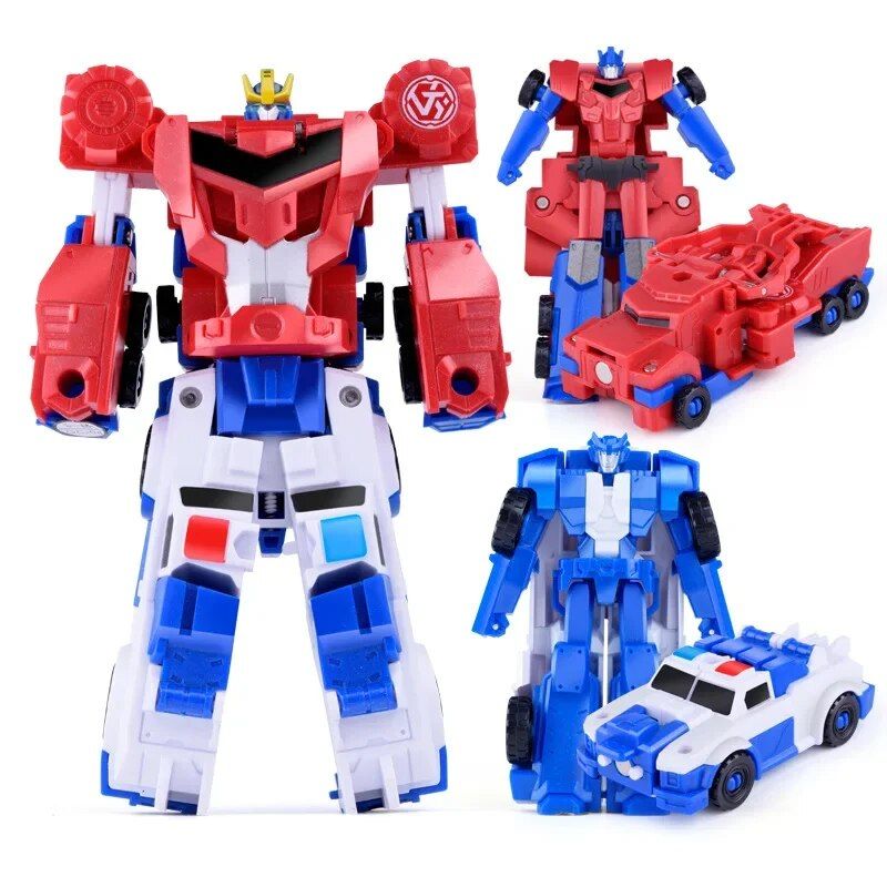 2 En 1 - 2 En 1 Cool Magnetic Robot Transformation De Voitur... - 3
