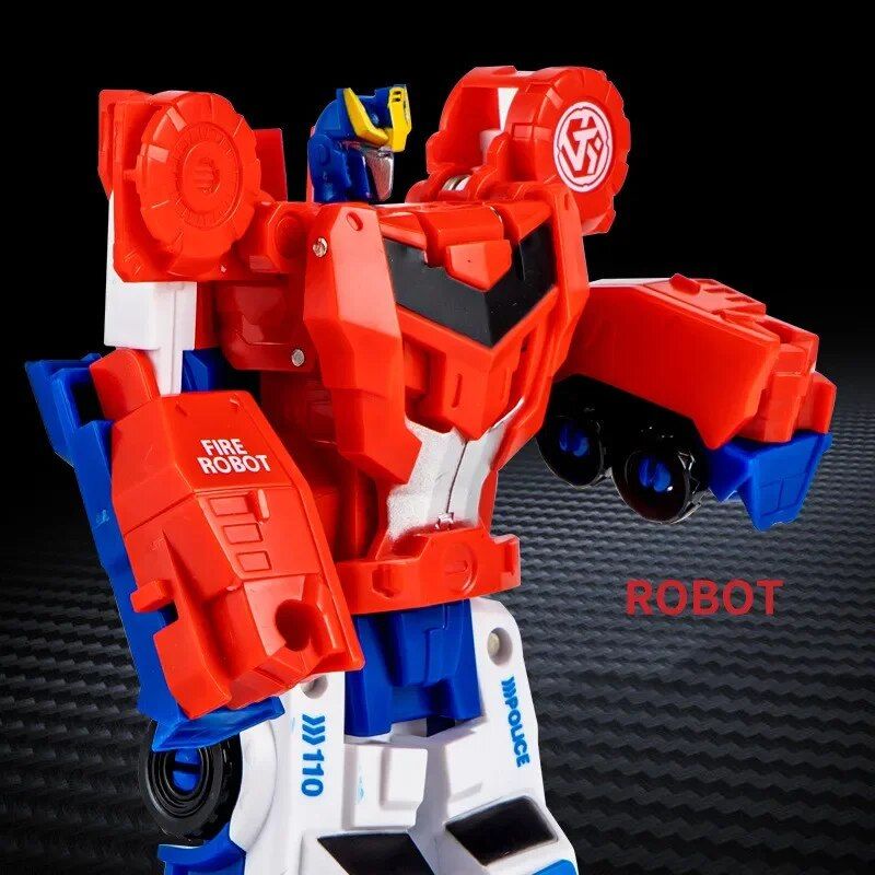 2 En 1 - 2 En 1 Cool Magnetic Robot Transformation De Voitur... - 6