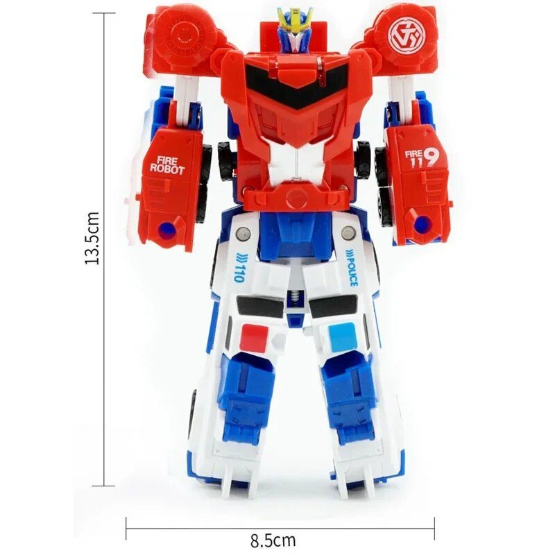 2 En 1 - 2 En 1 Cool Magnetic Robot Transformation De Voitur... - 7