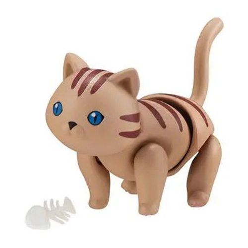 6cm Nouveau Poupée D'origine 7 Joix De Chat De Chat Peut Manger Du Poisson Chat Charmant Animal De Compagnie Action Action Action Small Doll Toys