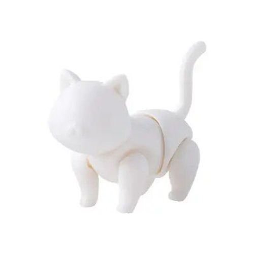 6cm Nouveau Poupée D'origine 7 Joix De Chat De Chat Peut Manger Du Poisson Chat Charmant Animal De Compagnie Action Action Action Small Doll Toys