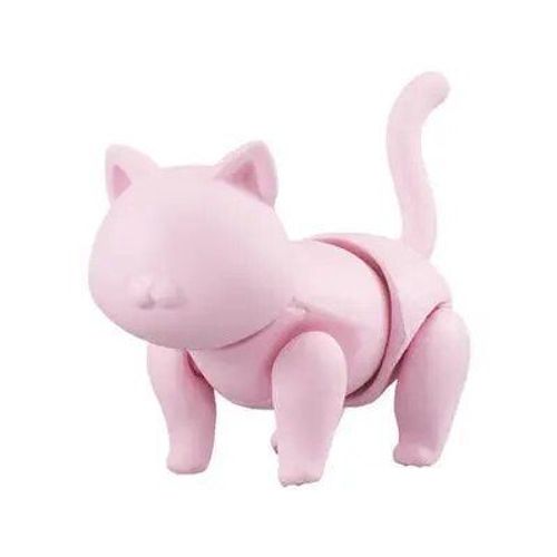6cm Nouveau Poupée D'origine 7 Joix De Chat De Chat Peut Manger Du Poisson Chat Charmant Animal De Compagnie Action Action Action Small Doll Toys