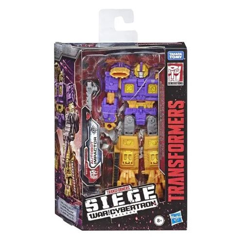 Permanent - Animation Originale Hasbro Transformers Toys Robot Siege Series Deluxe Roadblocks Impactor Mirage Six-Gun Brunt