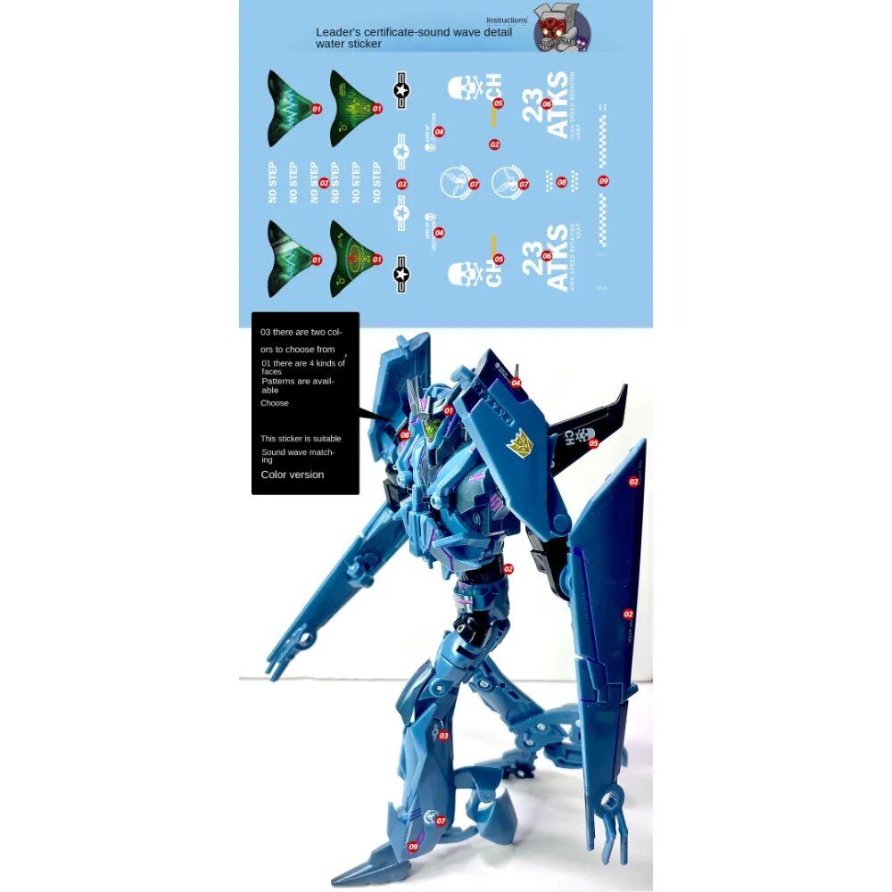 Soundwave Avec Bote - Apc-Toys Soundwave 2.0 Avec Autocolla... - 5