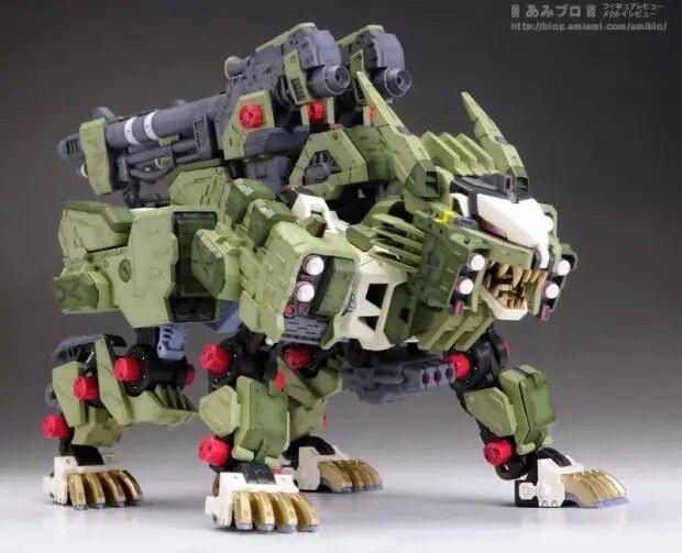 Original Box - Bt Js-032 1/72 Zoids Liger Zero Panzer Assemb... - 3