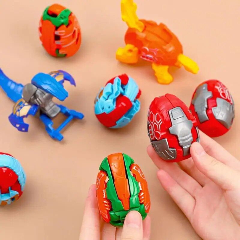 Random Mix - Dinosaur Robot Transformer Le Jouet 2 En 1 Dino... - 5