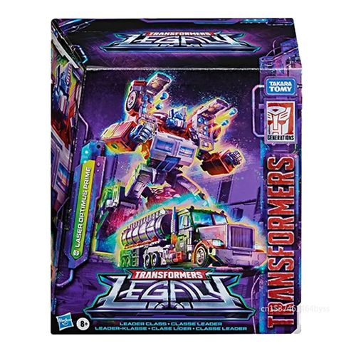 Optimus Prime - En Stock Takara Transformers Legacy Laser Optimus Prime G2 Collection Action Figure Toy Hobby Cadeau