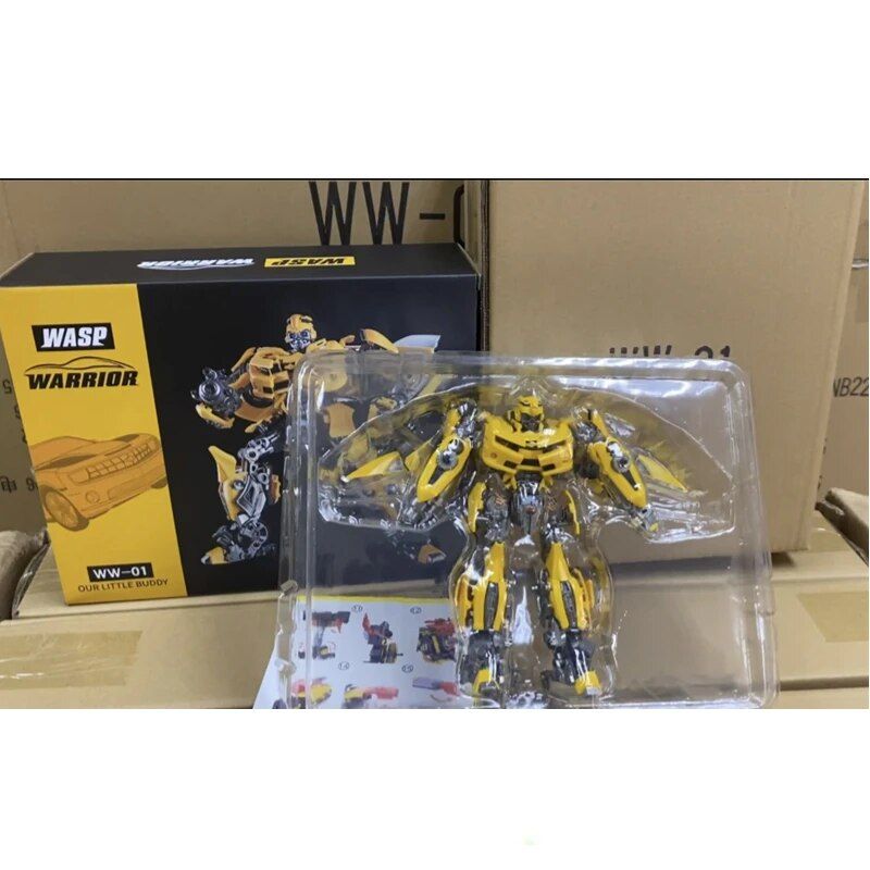 17.5cm - Jaune Avec Bo�te - En Stock Transforming Masterpiec... - 5