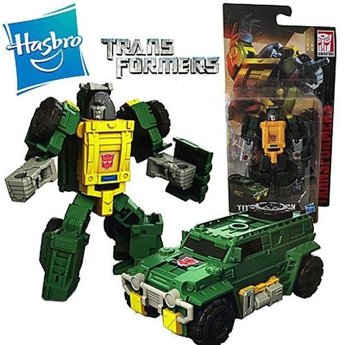 Hasbro Idw Transformateurs Commander Niveal G Série Hornet Hornet Indoor Large Wheel Shock Dahan Break Black Jack Robot Toys