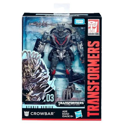 Ss03 - Hasbro Takara Tomy Transformers Studio Series 03 Film De Luxe Film 3 Crochebar Action Figure Modèle Transformers Toys