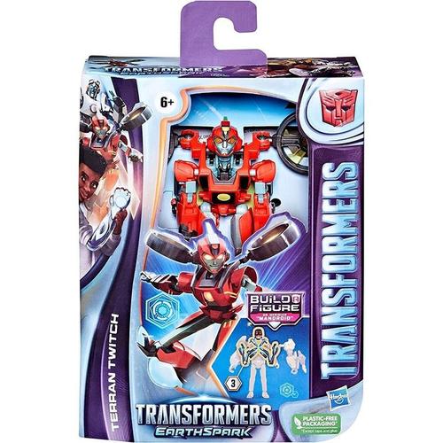 Terran Twitch - Hasbro Transformers Animated Earthpark Deluxe Megatron Optimus Prime Bumblebee Terran Twitch Action Figure Modèle Jouet