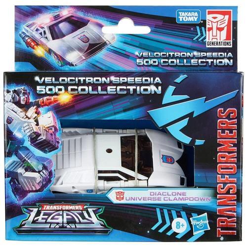 Réprimer - Hasbro Transformers Legacy Velocitron Speedia 500 Collection Shadowstrip Crasher Cosmos Clampdown Override Action Figure Toys