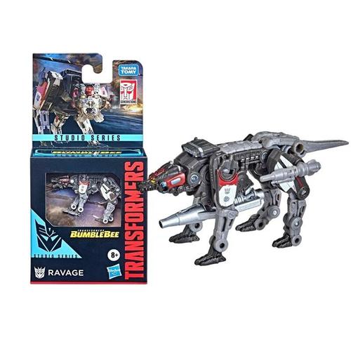 9cm - Ravager - Hasbro Transformers Toys Movie Studio Series Core Wave Transformers: 9cm Rumble Ravage Shockwave Action Figure Collection Collection