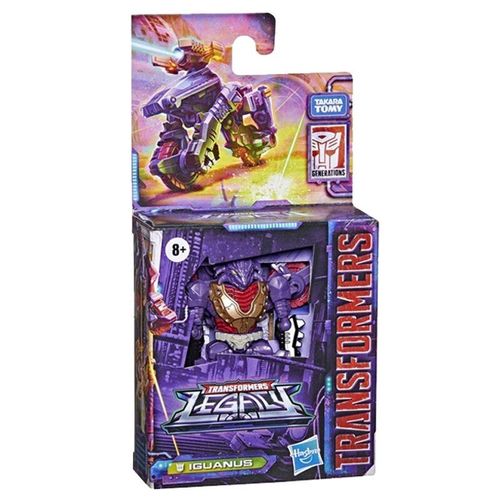 L-Iguanus - Hasbro Transformers War For Cybertron Kingdom Core Optimus Prime Soundwave Megatron Starscream Spike Ravage Ravage Action Figure