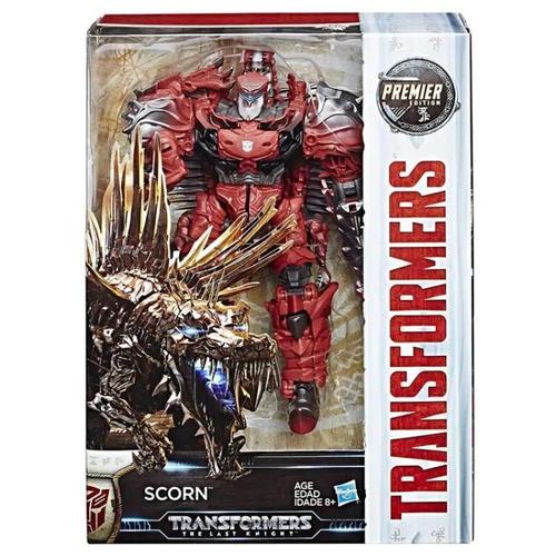 Mépris - Hasbro Transformers: The Last Knight Voyager Class Nitro Zeus Scorn 3c 18cm Action Originale Figure Kids Toys Birthday