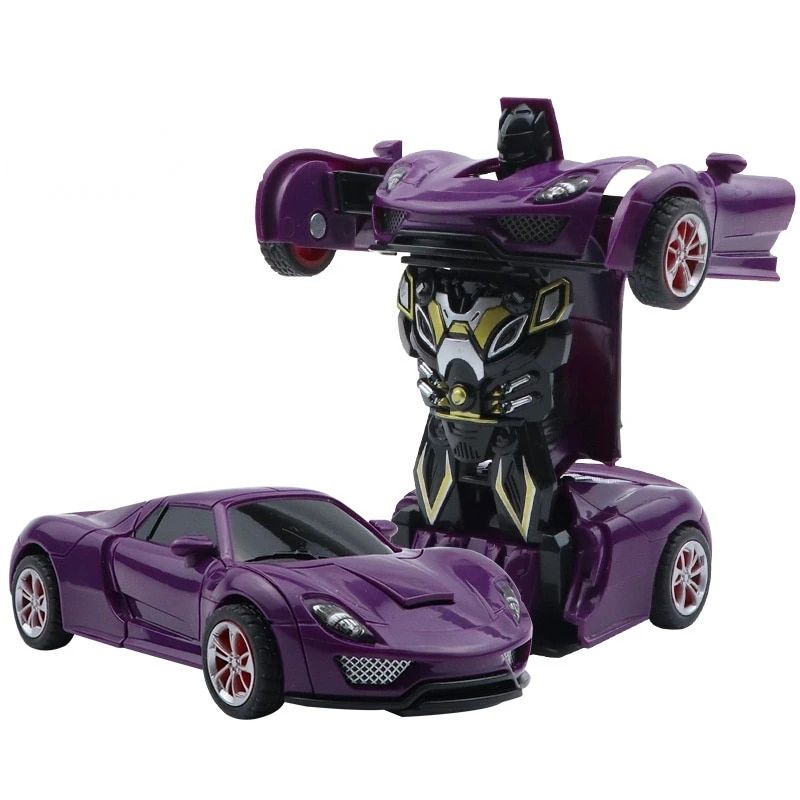 Bspl - Nouveau Style Mini 2 En 1 Anime Transformation Robot ...
