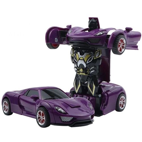 Bspl - Nouveau Style Mini 2 En 1 Anime Transformation Robot Mode