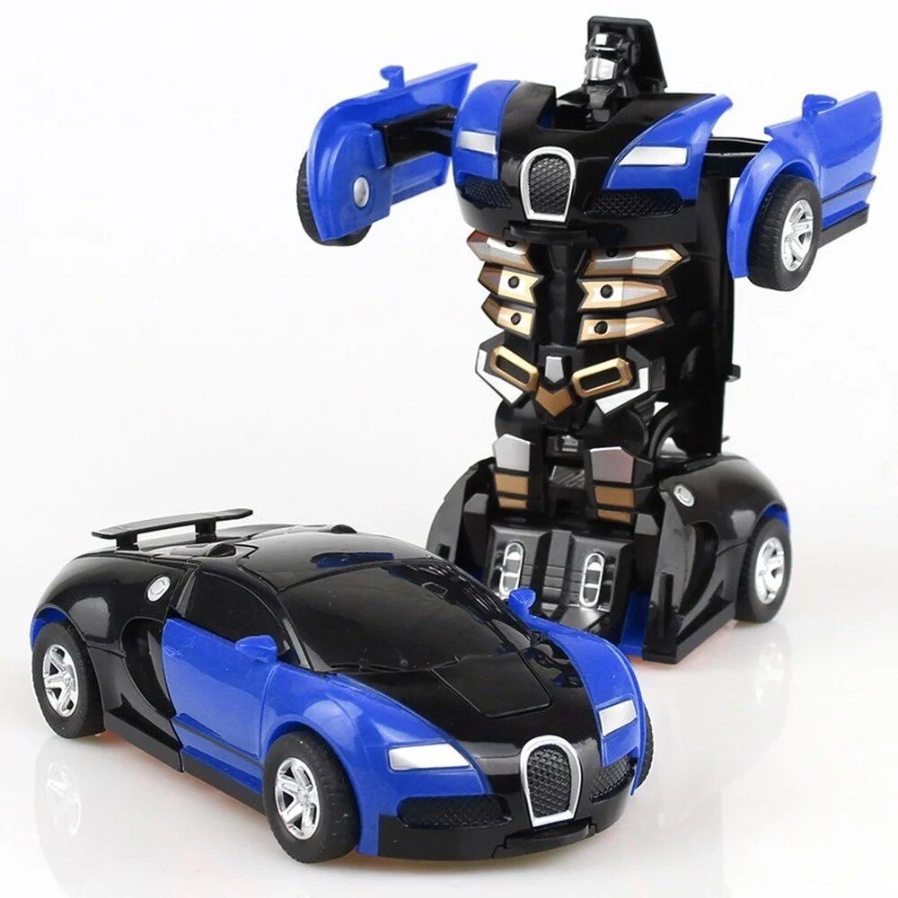 Bsbu - Nouveau Style Mini 2 En 1 Anime Transformation Robot ... - 2
