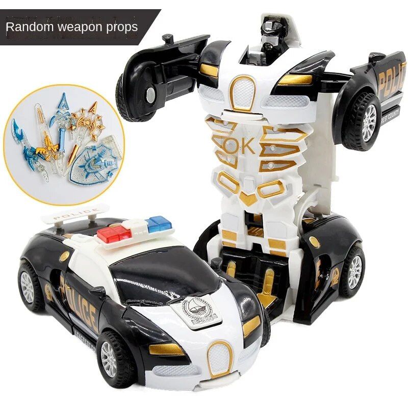 Jchb - Nouveau Style Mini 2 En 1 Anime Transformation Robot ...