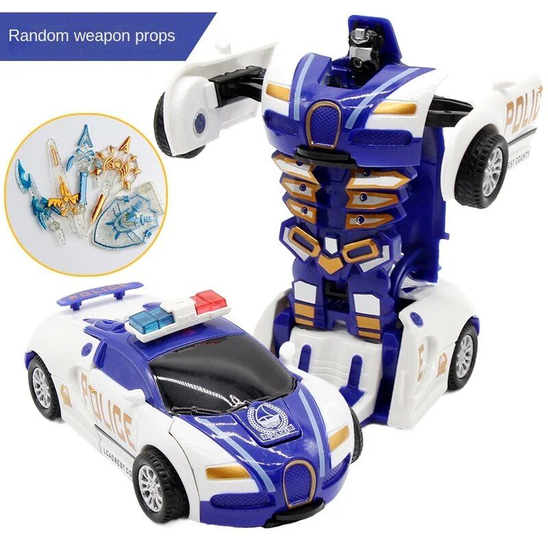 Jcla - Nouveau Style Mini 2 En 1 Anime Transformation Robot ...