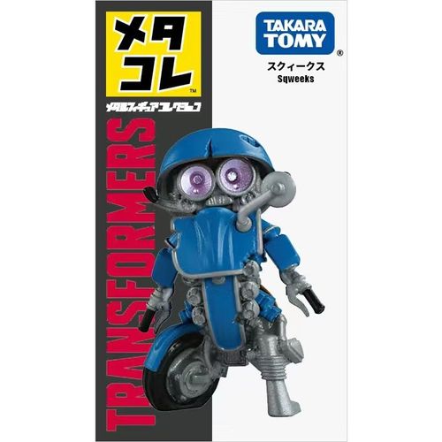 Sqweeks - Original Takara Tomy Tomica Optimus Prime Bumblebee Megatron Sqweeks Transformers Toys Alloy Doll Ornaments Collection Robot Collection
