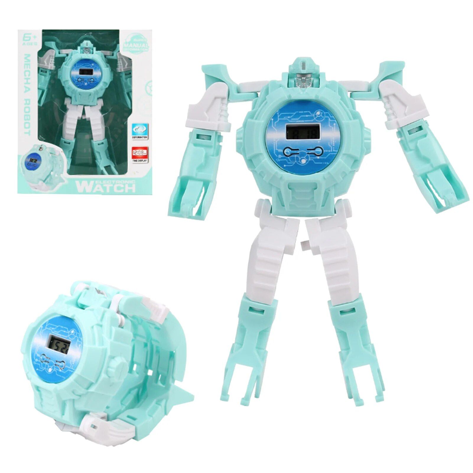 Bleu Ciel - Robot Cratif Transformant Les Enfants Regarder ...