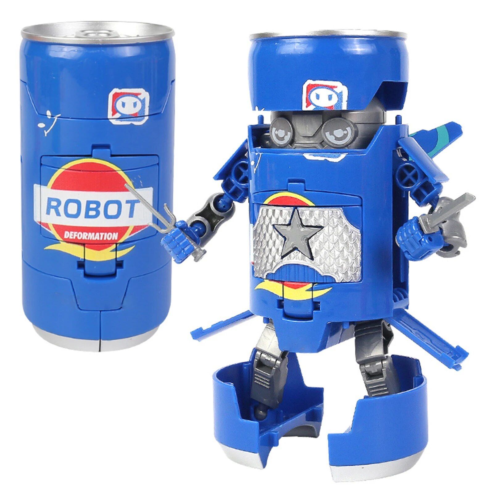 Bleu - Robot De Soda Dform Cratif La Boisson Peut Dforma...
