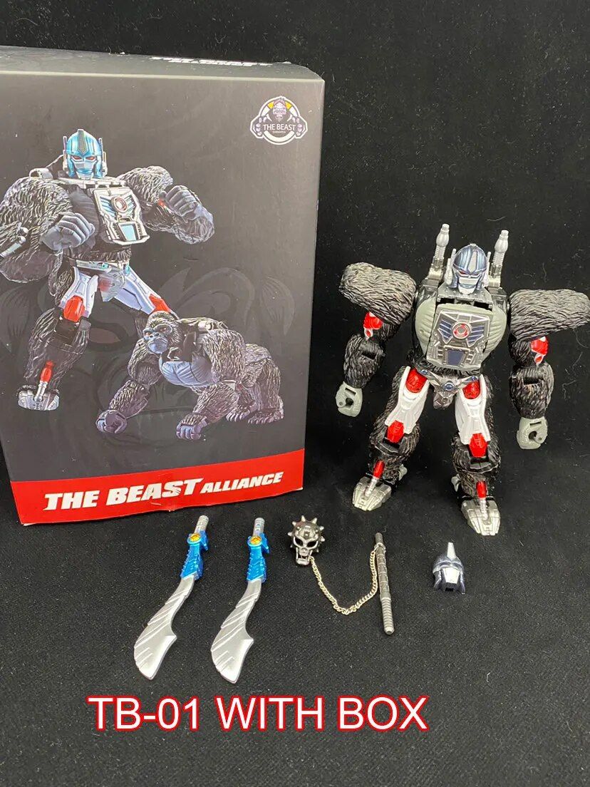 Tb-01 Avec Bote - Transformation Beast Wars Transmetal Gori...