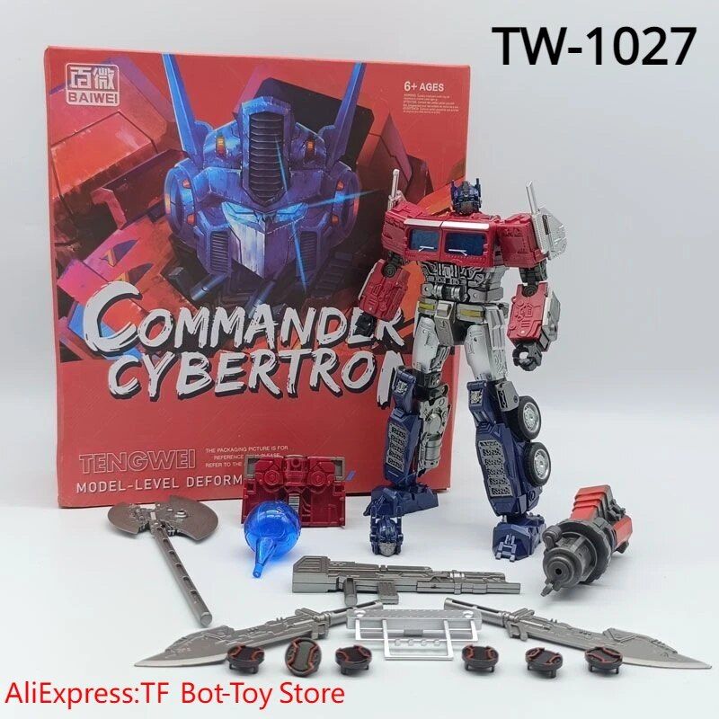 With Retail Box - Transformation Baiwei Tw-1027 Tw1027 Op Co...