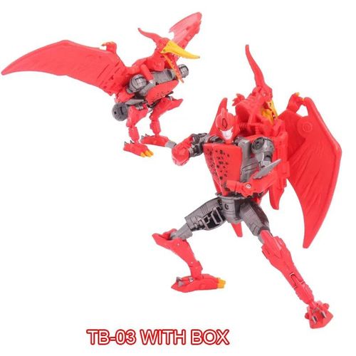 Tb-03 Avec Boîte - Transformation Beast Wars Transmetal Gorilla Ko Version Agrandie Kingdom Bw Op Commander Figure D'action