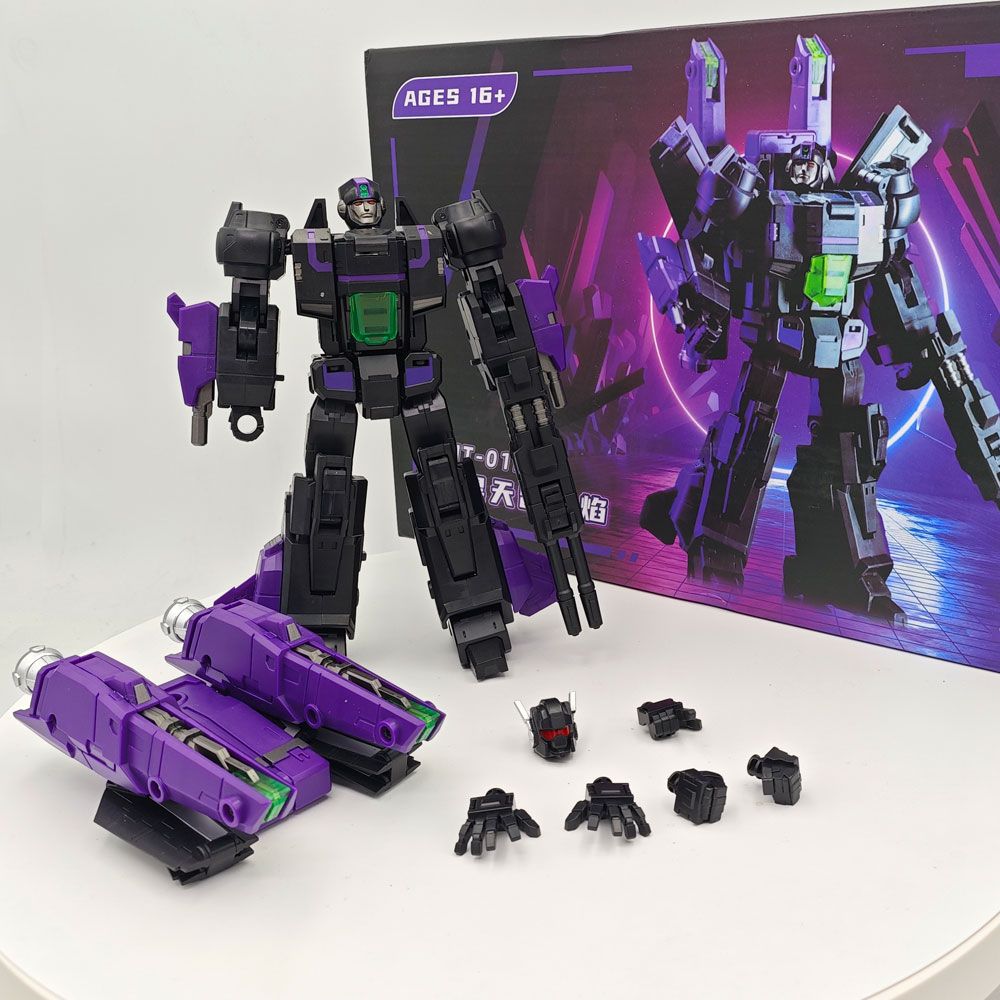 Bote Tnt-01 - Transformation Black Jetfire Skyfire Spacecra... - 2