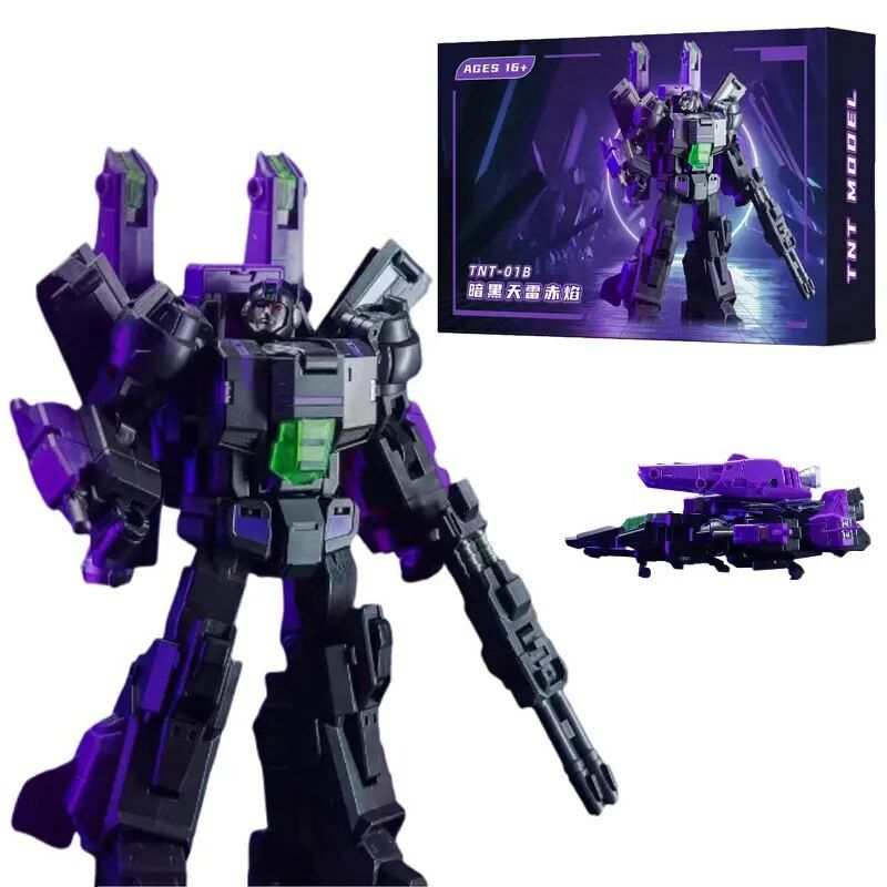 Bote Tnt-01 - Transformation Black Jetfire Skyfire Spacecra... - 3