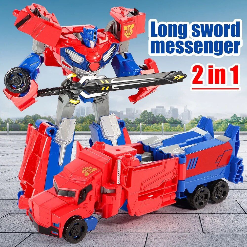 Avec Bote - Transformation Robot Car Action Figure Modle M... - 3