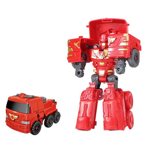 18cm - Rouge - Transformation Robot Kit Games 5 En 1 Modèle De Déformation En Un Pas