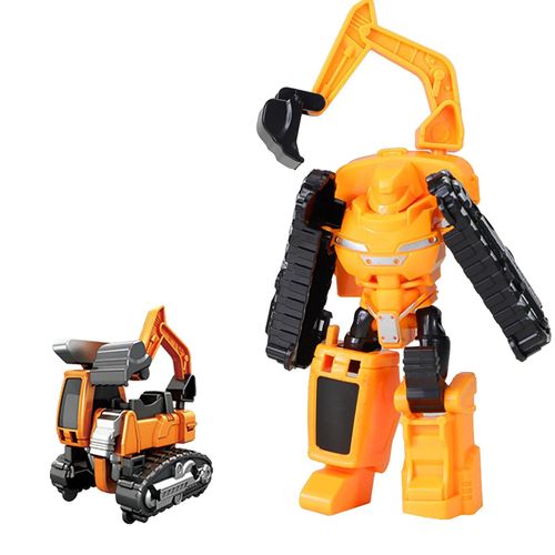 18cm - Jaune - Transformation Robot Kit Games 5 En 1 Modèle De Déformation En Un Pas