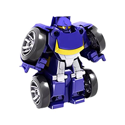 Bleu - Transforme Les Véhicules De Construction Robot