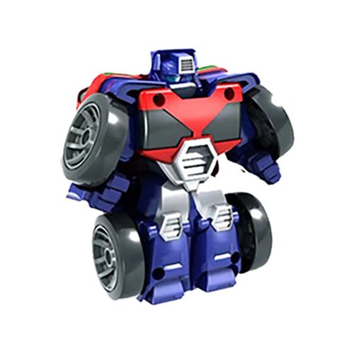 Bleu Foncé - Transforme Les Véhicules De Construction Robot