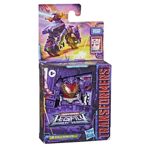 Iguanus - Transformers Generations Legacy Core Shockwave Optimus Prime G2 Universe Megatron Action Figure Modèle Toy 3,5 Pouces