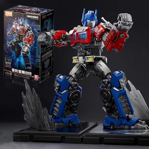Optimus Prime - Transformers Stockés Bloks Groupe Bumblebee Scourge Optimus Prime Assemblage De Blocs De Construction Modèle Toys Cadeaux Pour Les Enfants
