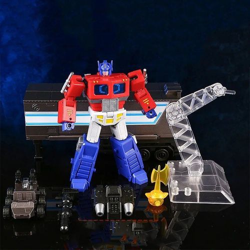 Transformers Toy Cool Nouveau Film Édition Édition Optimus Prime Bumblebee Hercules Garage Kit Model Toy Boy Accessoires En Gros