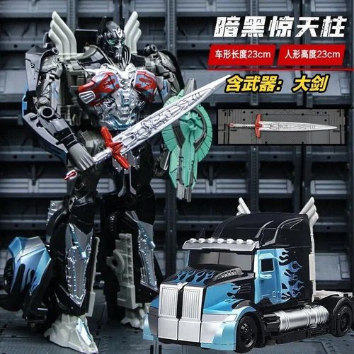 Transformers Toy Cool Nouveau Film Édition Édition Optimus Prime Bumblebee Hercules Garage Kit Model Toy Boy Accessoires En Gros