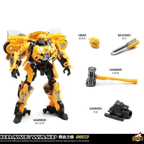 Transformers Toy Cool Nouveau Film Édition Édition Optimus Prime Bumblebee Hercules Garage Kit Model Toy Boy Accessoires En Gros