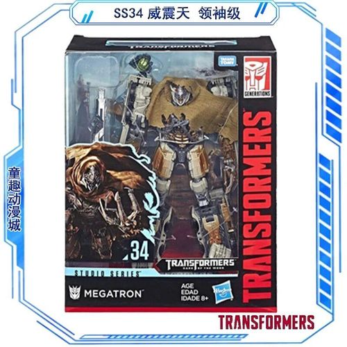 Ss34 Megatron - Véritable Hasbro Original Transformers Classic Ss Series Ss13 Megatron Ss34 Tanker Leader Model Collectibles Garage Kit De Garage