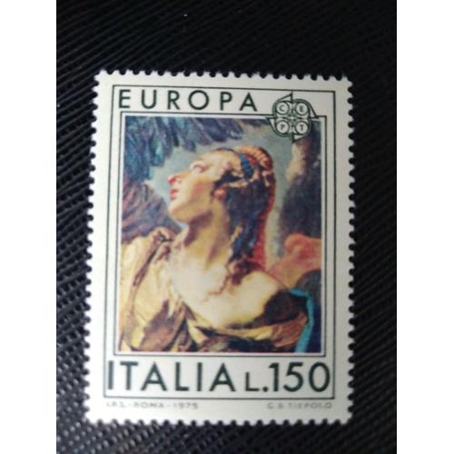 Timbre Italie Yt 1223 Peinture De Tiepolo 1975 ( 101207 )