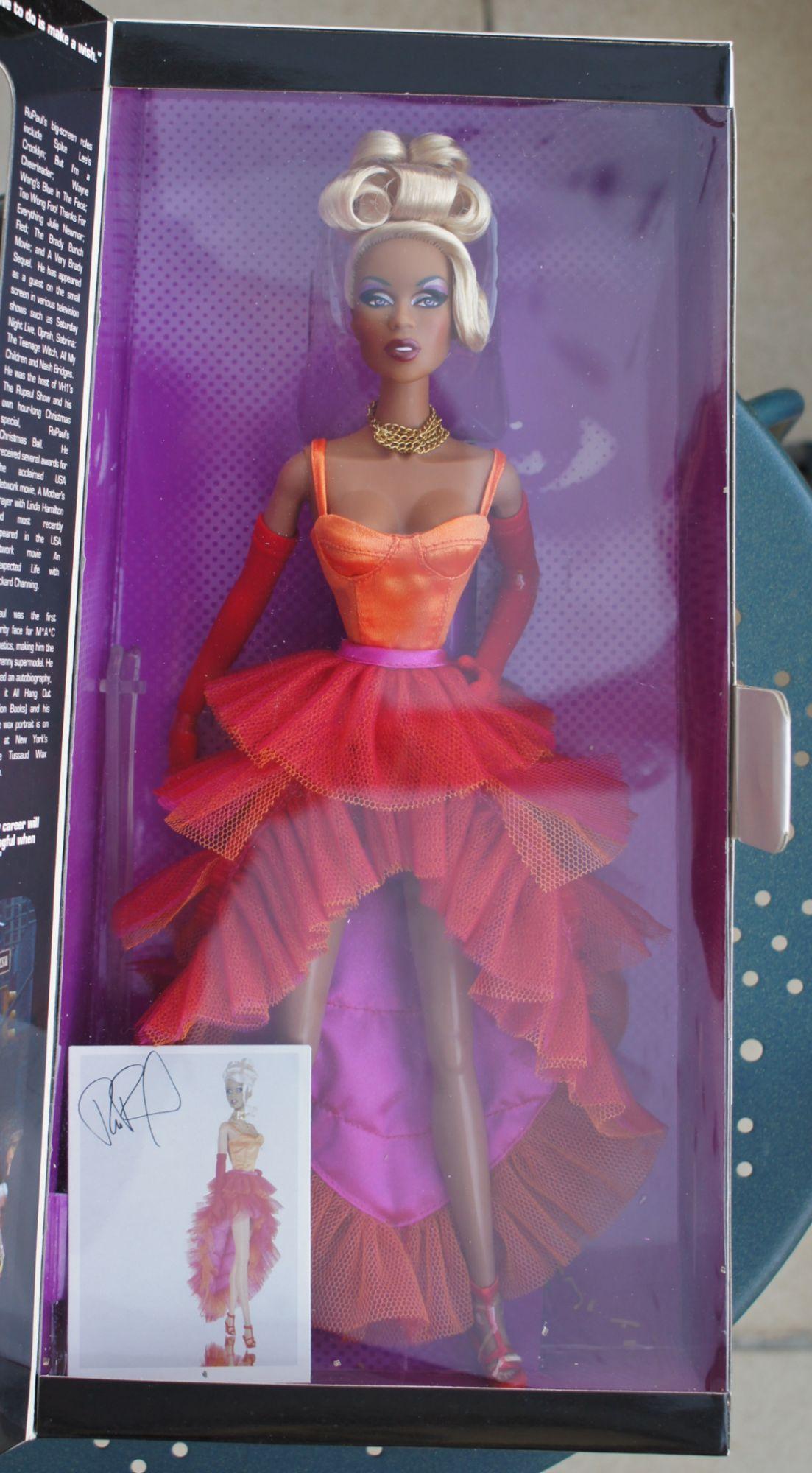 The RuPaul Celebrity Doll Design by Jason Wu Drag Queen Race 2005 