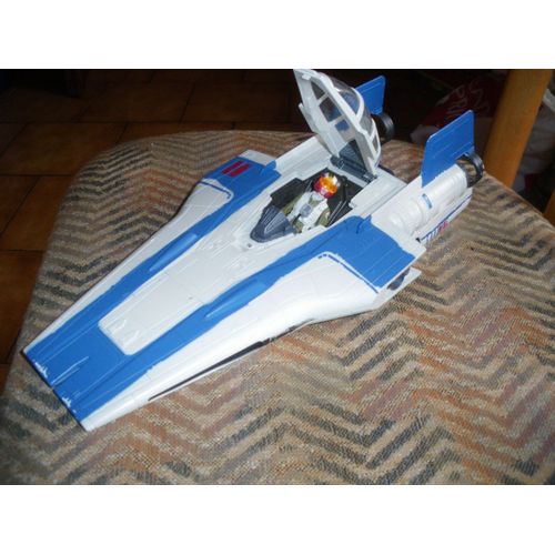 Star Wars Resistance Force Wing Blue Fighter