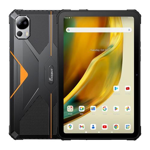 FOSSiBOT DT1 Lite Tablette robuste 64 Go 10.4 pouces Android 13.0 écran FHD 2K IPS Incell - Orange